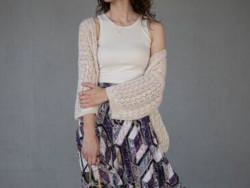 Photo patterned leggings