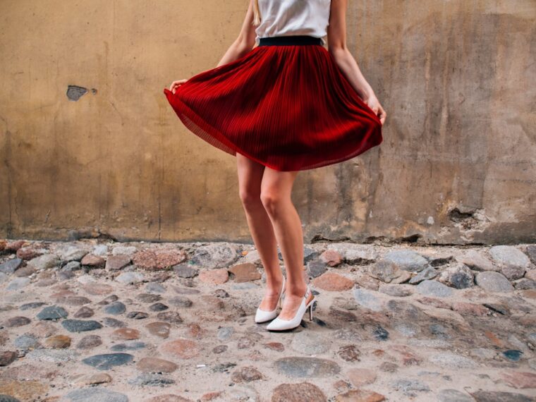 Photo maxi skirt