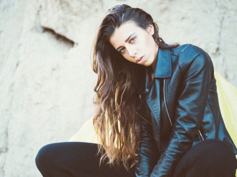 Photo leather pants