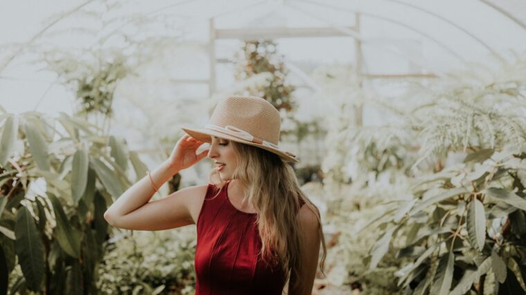 Photo women's hat