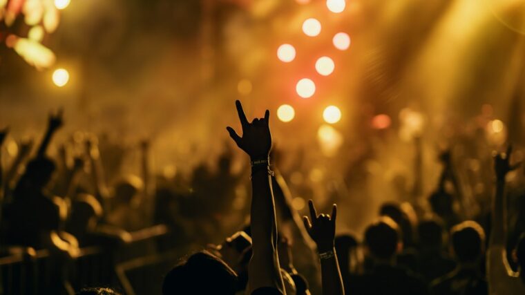 Photo pop concert